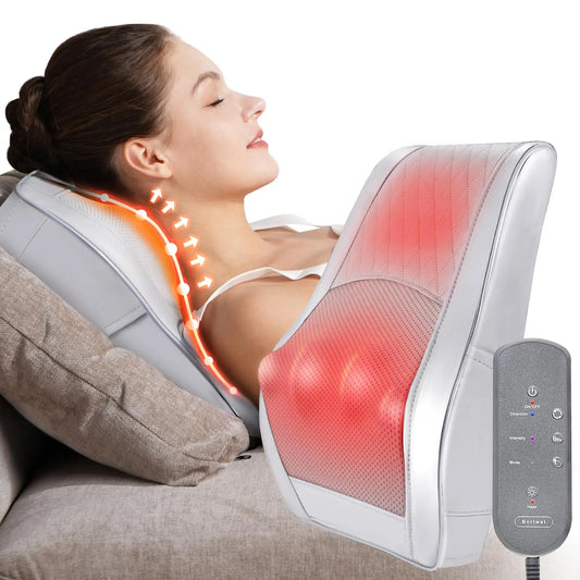 Neck and Shoulder Massager with Heat, Gray