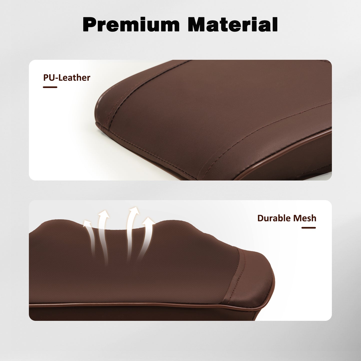 Boriwat Neck & Back Massager with Heat — Shiatsu Deep-Kneading Massage Pillow, Black — Gift for Women & Men